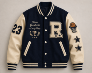 Varsity Jacket(Blue)