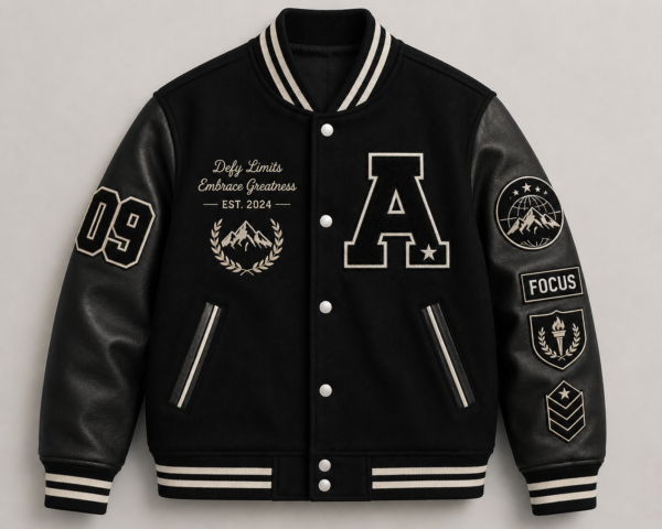 Varsity Jacket (Black)